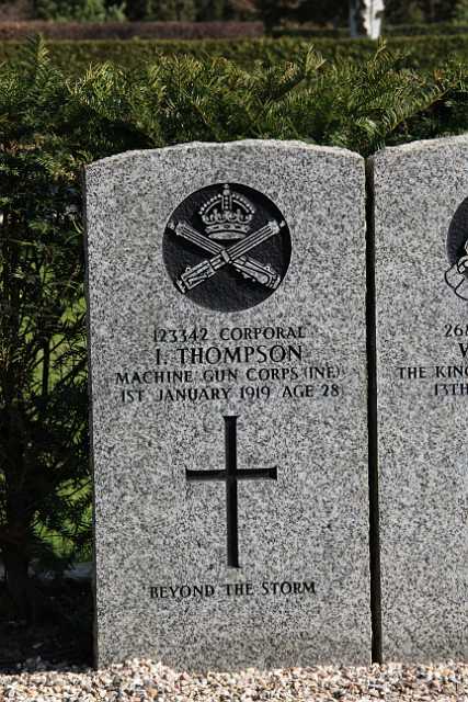 Vestre kirkegaard (14).JPG - Isaac Thompson, Corporal 6 bn Machine Gun Corps 